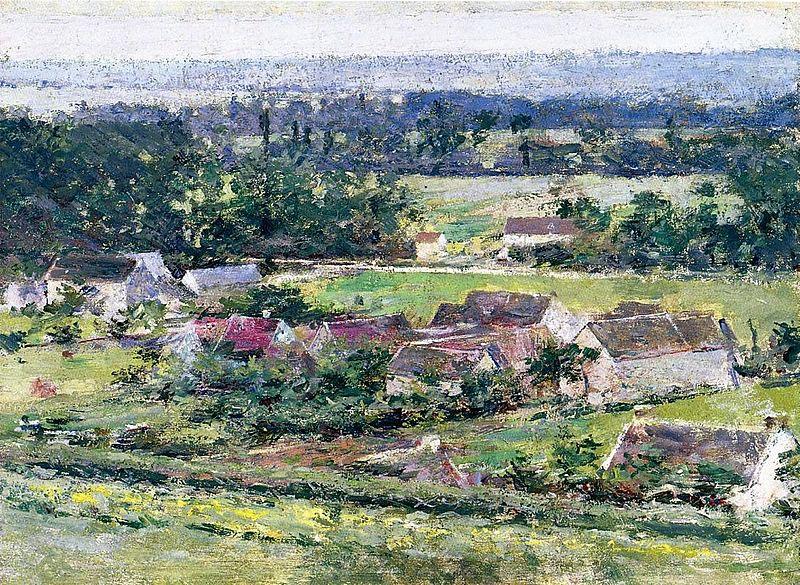 Theodore Robinson Giverny Spain oil painting art